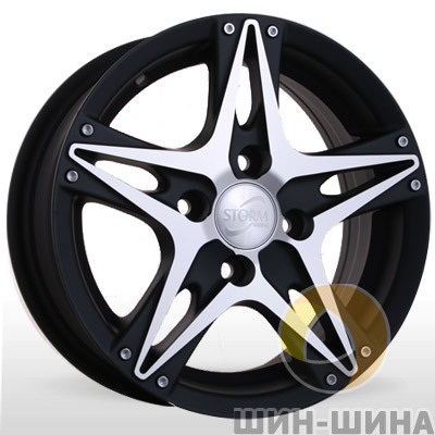 Диски BK 350 MtBP (Matt Black Polished) Storm